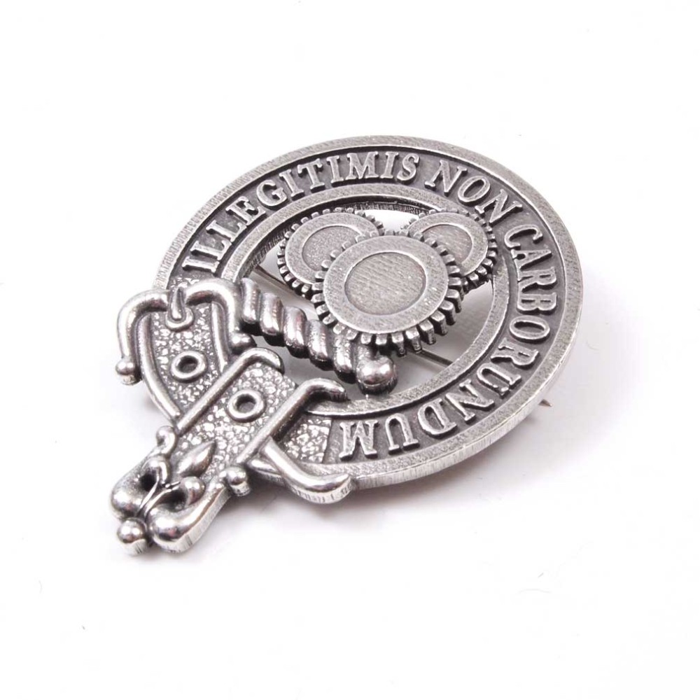 Scottish Clan Crest Cap Badge