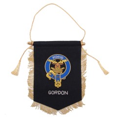 Embroidered Gordon Clan Banner