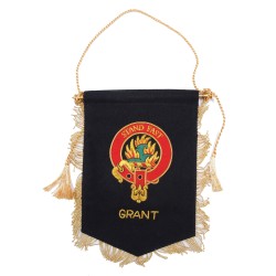 Embroidered Grant Clan Banner
