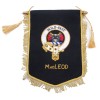 Embroidered Macleod Clan Banner (silver)