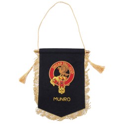 Embroidered Munro Clan Banner