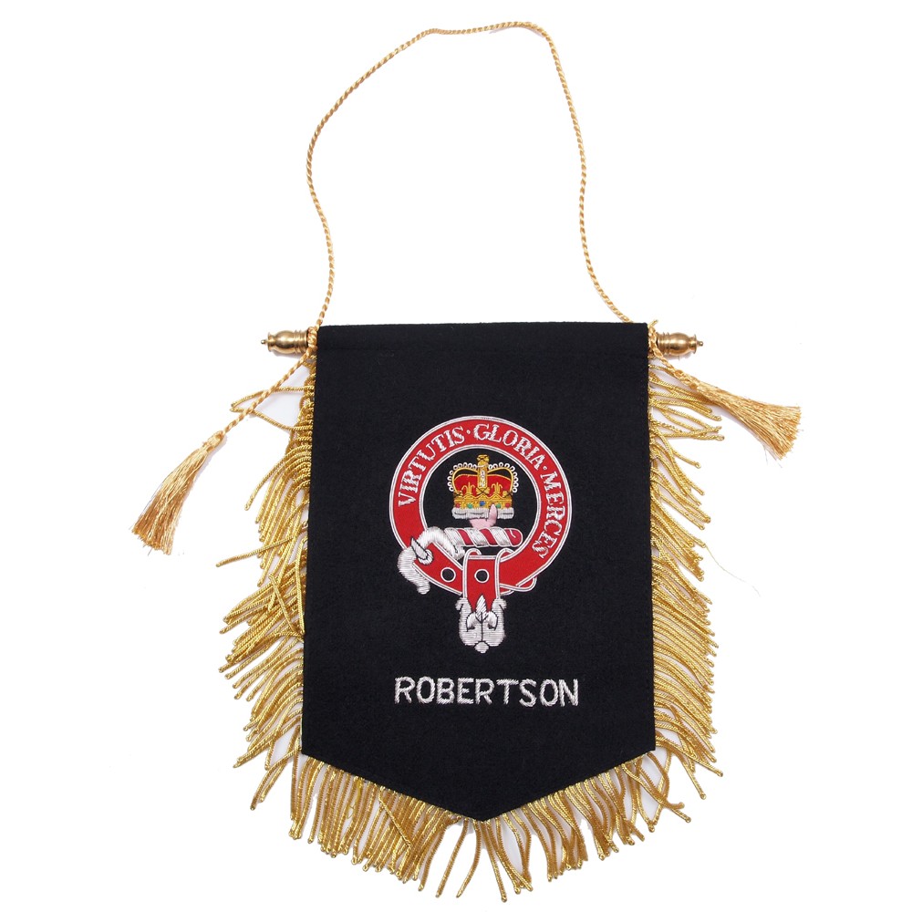 Embroidered Robertson Clan Banner