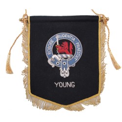 Embroidered Young Clan Banner