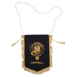 Embroidered Campbell Clan Banner