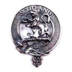 Carrick Lion Rampant Cap Badge 
