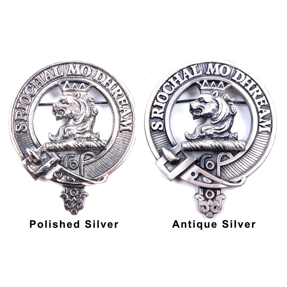 Carrick Lion Rampant Cap Badge 