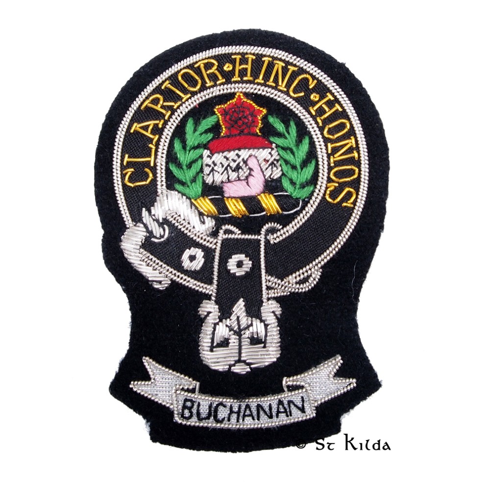 Pin Patch Clan Buchanan (Silver)