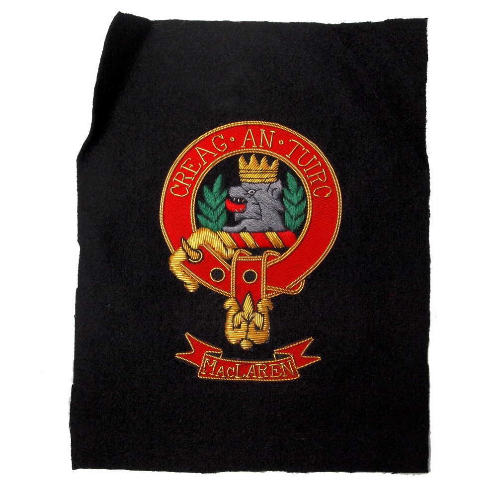 Sew-in Clan MacLaren Patch