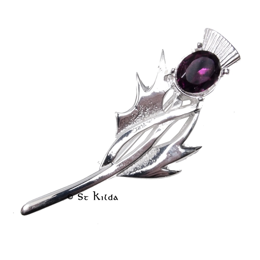 Carrick Thistle Brooch