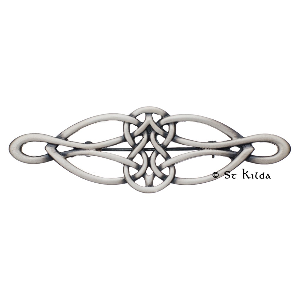 Carrick Celtic Deco Knot Brooch