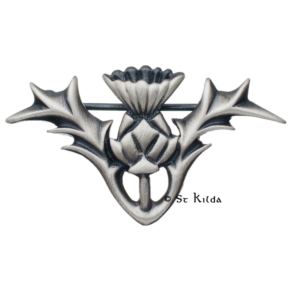 Carrick Thistle Brooch