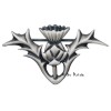 Carrick Thistle Brooch