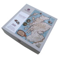 Clan Map of Scotland Jigsaw Puzzle - 250 pieces