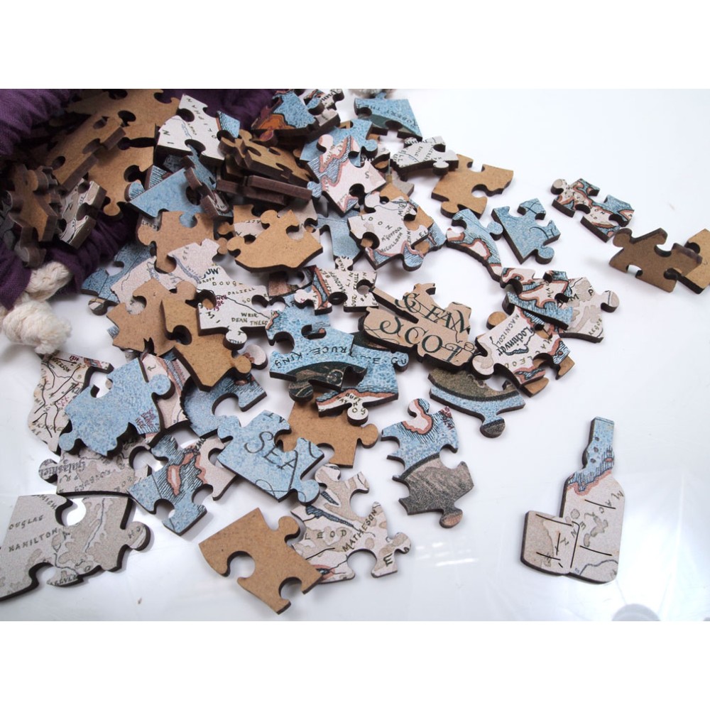 Clan Map of Scotland Jigsaw Puzzle - 250 pieces