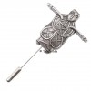 Lapel/Tie Pin Book of Deer - St Luke