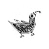 Lapel/Tie Pin Book of Deer - Bird