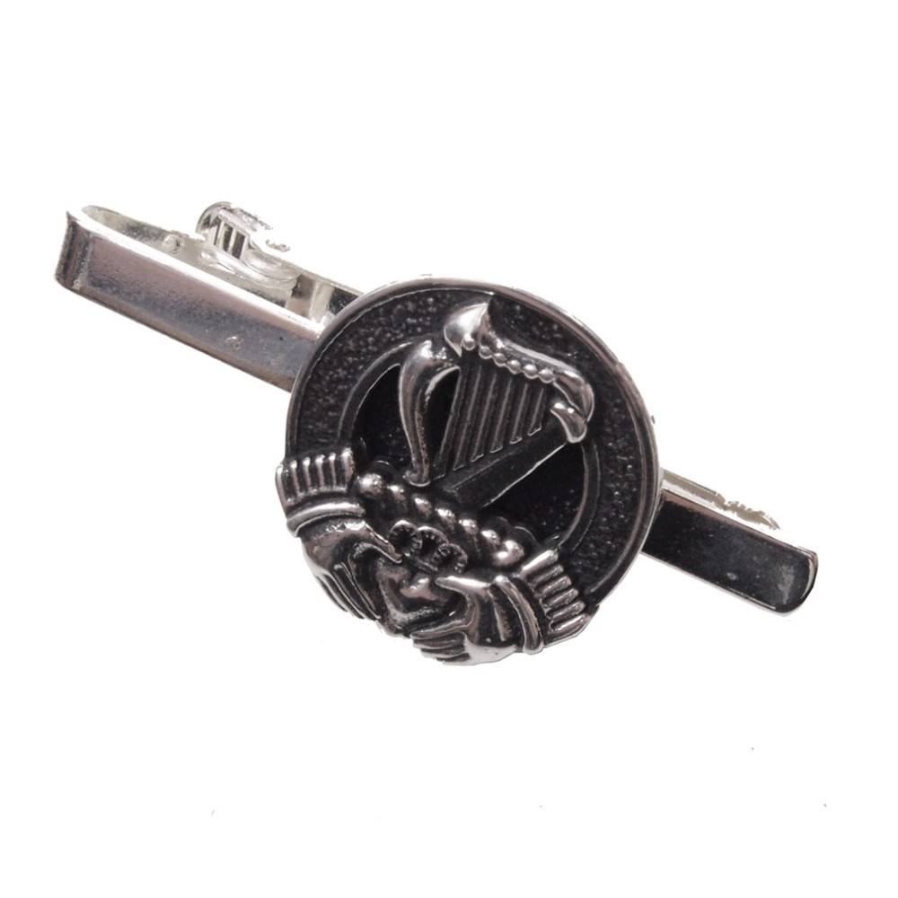 Tie Clip - Harp Crest