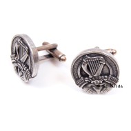 Cufflinks Irish Harp