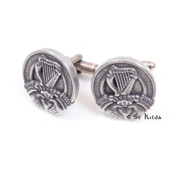 Cufflinks Irish Harp