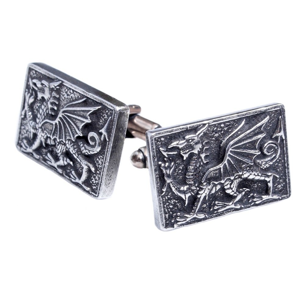 Cufflinks Welsh Dragons