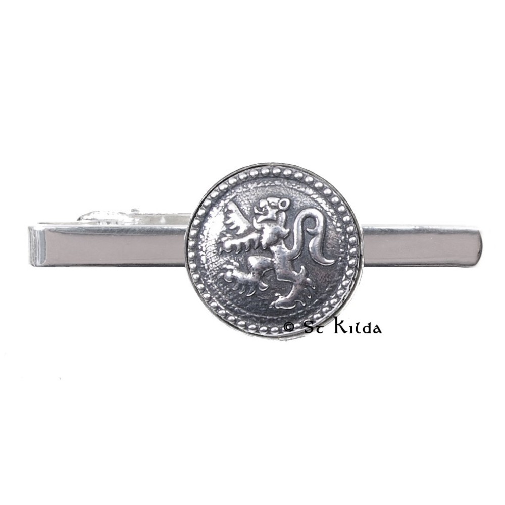 Tie Clip and Cufflink Set - Lion Rampant