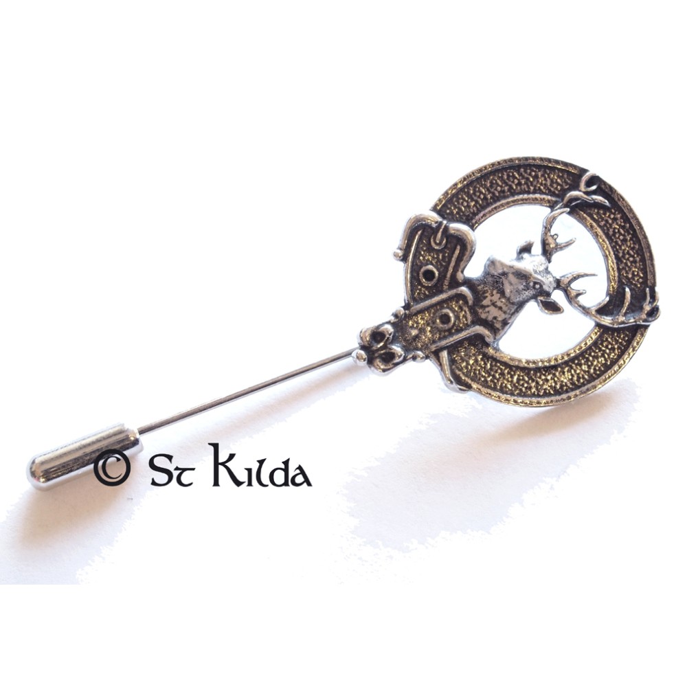 Lapel/Tie Pin with Stag Crest