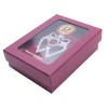 Patterned Luckenbooth Brooch with gemstone