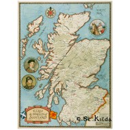 Clan Map of Scotland