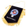 Embroidered MacDougall Clan Banner