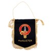 Embroidered MacAllister Clan Banner