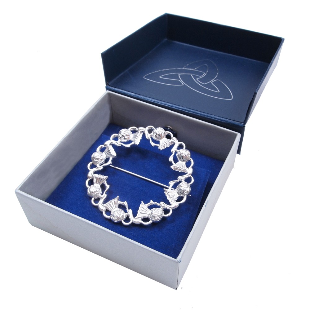 Carrick Thistle Brooch