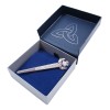 Carrick Celtic Deco Thistle Kilt Pin