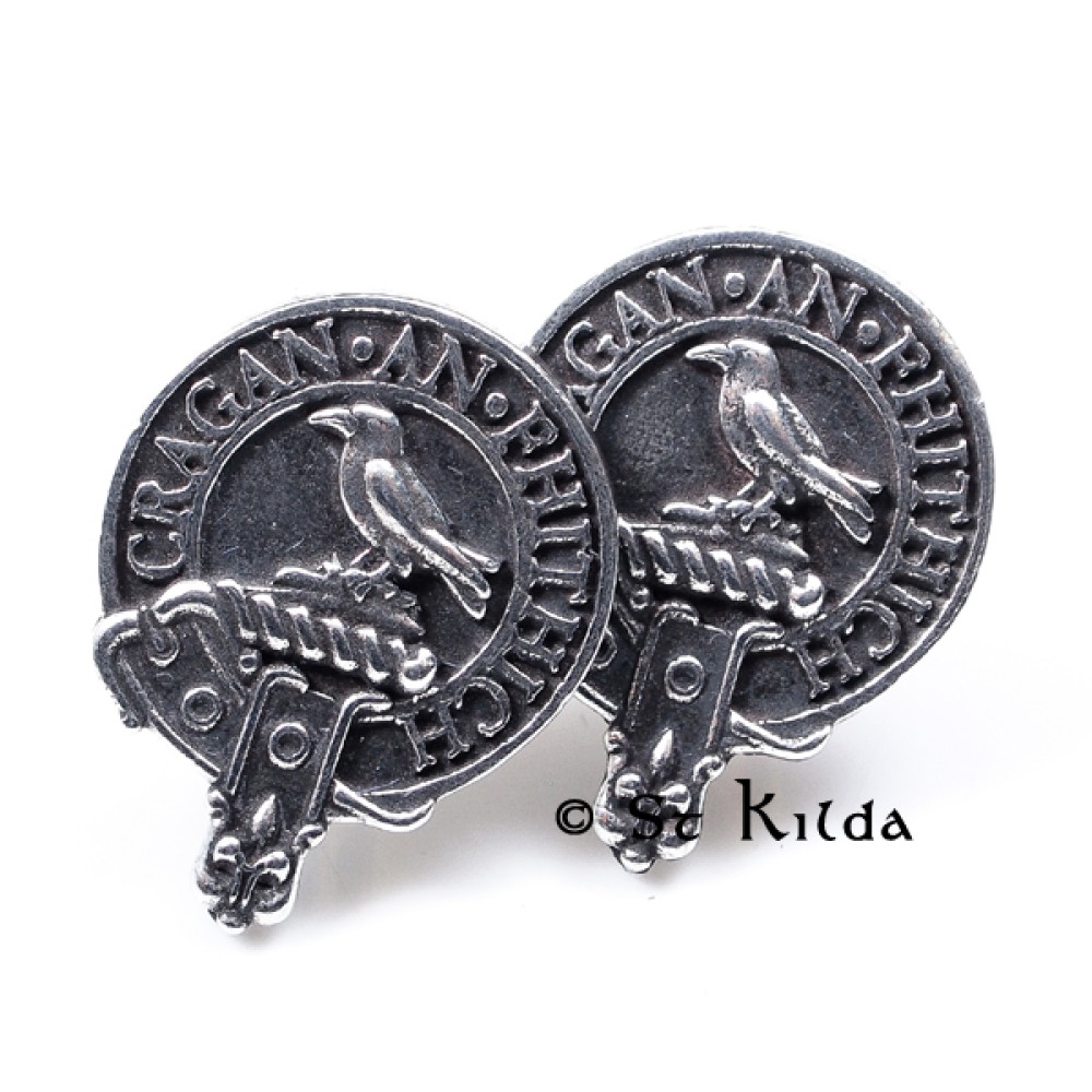 Cufflinks Clan Macdonnell of Glengarry