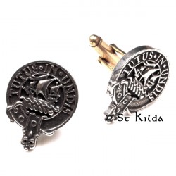 Cufflinks Clan Wood