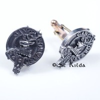 <br>Clan Stirling Crest Cufflinks