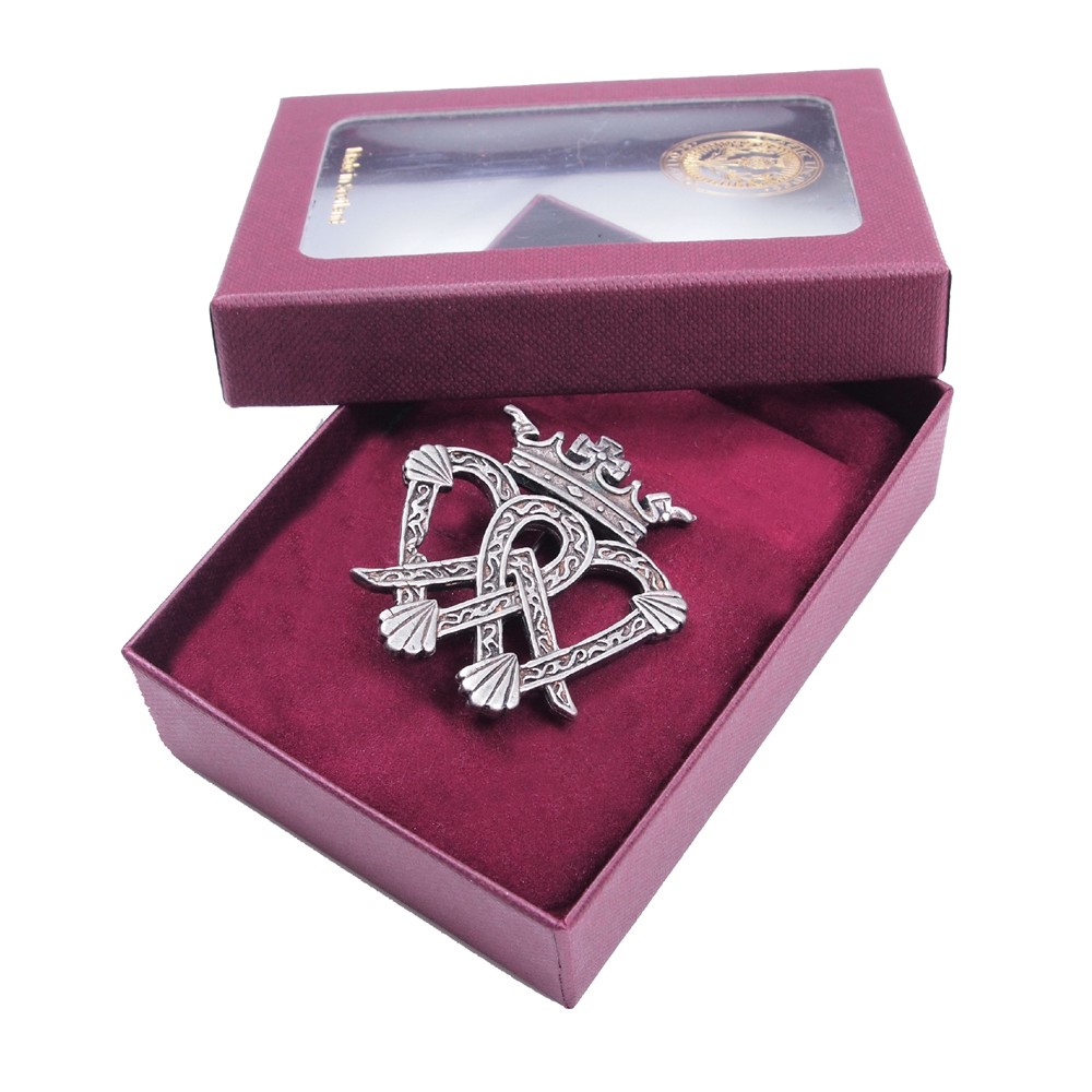 Crowned Luckenbooth Brooch