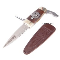 Officer Sgian Dubh <br>Clan Mackinnon Crest