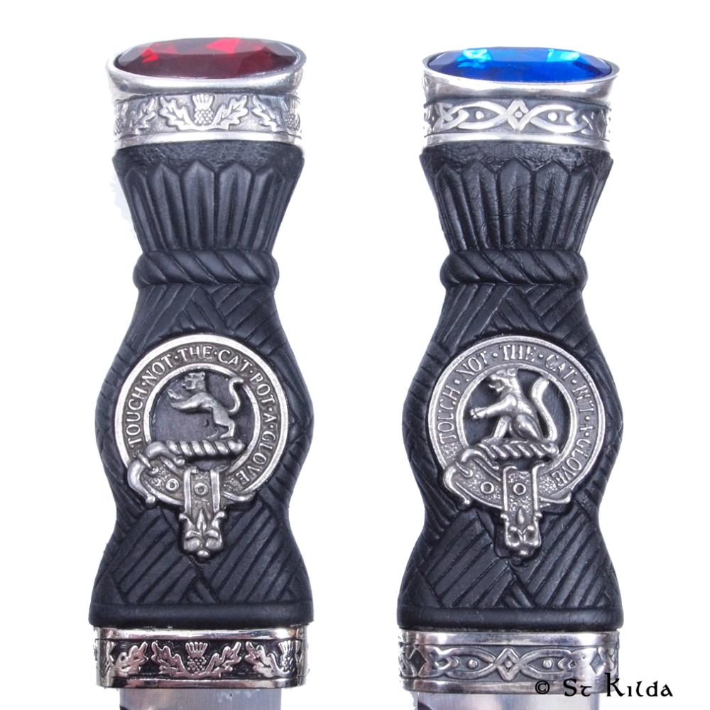 Sgian Dubh - Irish Harp Crest