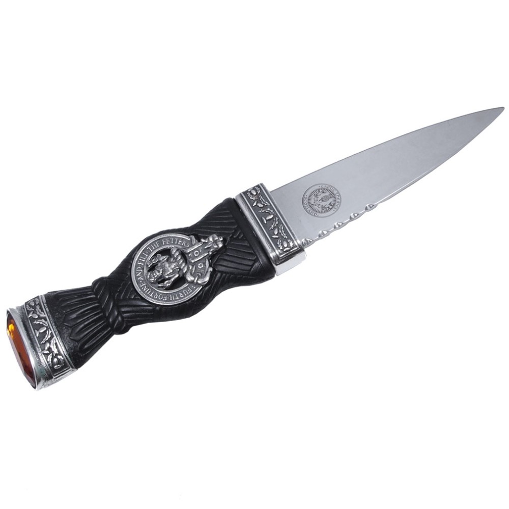 Sgian Dubh - Scottish Clan Crest