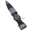 Sgian Dubh - Gear Crest "Don't let them grind you down."