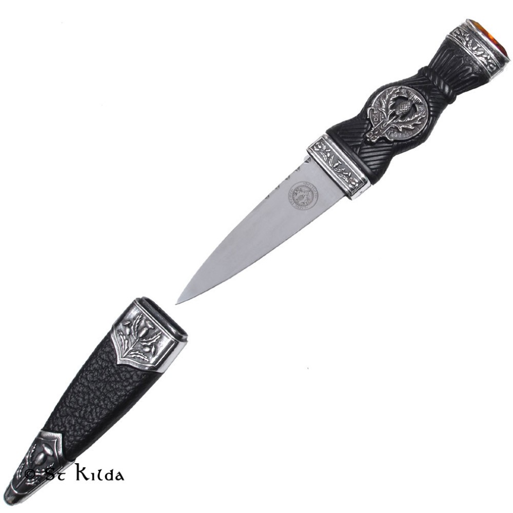Sgian Dubh - Thistle Crest