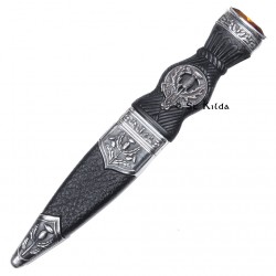Sgian Dubh - Thistle Crest
