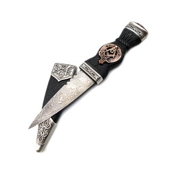 Sgian Dubh - Special Finish Metal Top