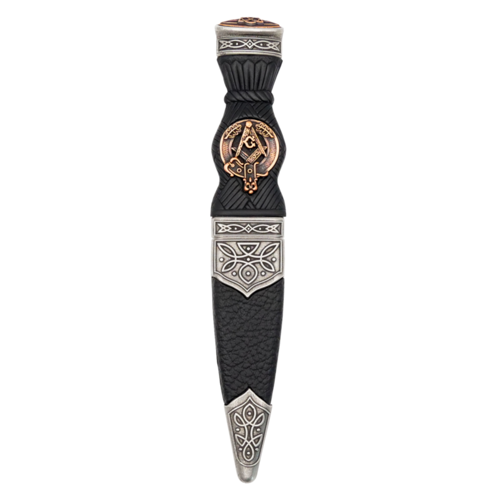 Sgian Dubh - Special Finish Metal Top