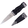 Sgian Dubh - Rope Handle and Top Stone