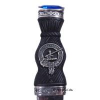 Sgian Dubh - <br>Clan Macmillan Crest