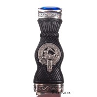 Sgian Dubh - <br>Clan Dewar Crest