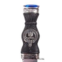 Sgian Dubh - <br>Clan Robertson Crest