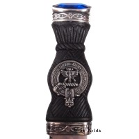 Sgian Dubh - <br>Clan Carnegie Crest