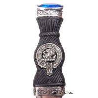 Sgian Dubh - <br>Clan Leslie Crest